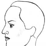 顔の読み方を学ぶ：額、眉毛、目波状の額
