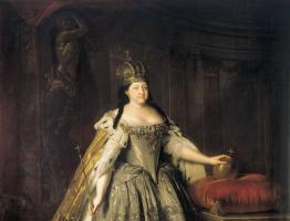 ロシア皇后の肖像画 ツァーリと皇帝の絵画