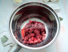 पाक व्यंजन और फोटो रेसिपी फोटो के साथ रास्पबेरी दही रेसिपी कैसे पकाएं