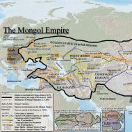 Hol vannak a mongolok.  Hány mongol van a világon?  A mongolok részt vettek az orosz földek egyesítésében