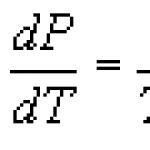 Clapeyron és Clausius-Clapeyron egyenletek Mely fázisátalakulások esetén alkalmazható a Clapeyron egyenlet?