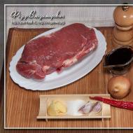 Recepte: Sautēta liellopa gaļa - marinēta sojas mērcē, vienkārši
